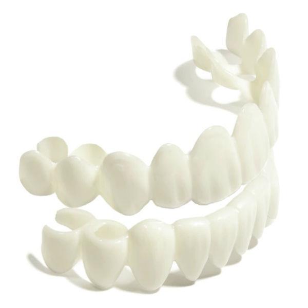 2 Pairs of The White Bright's Snap on Veneers instant smile